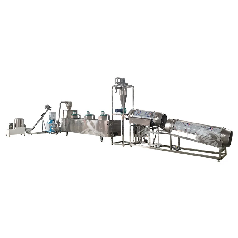 production line for making fish feed production line for making fish feed