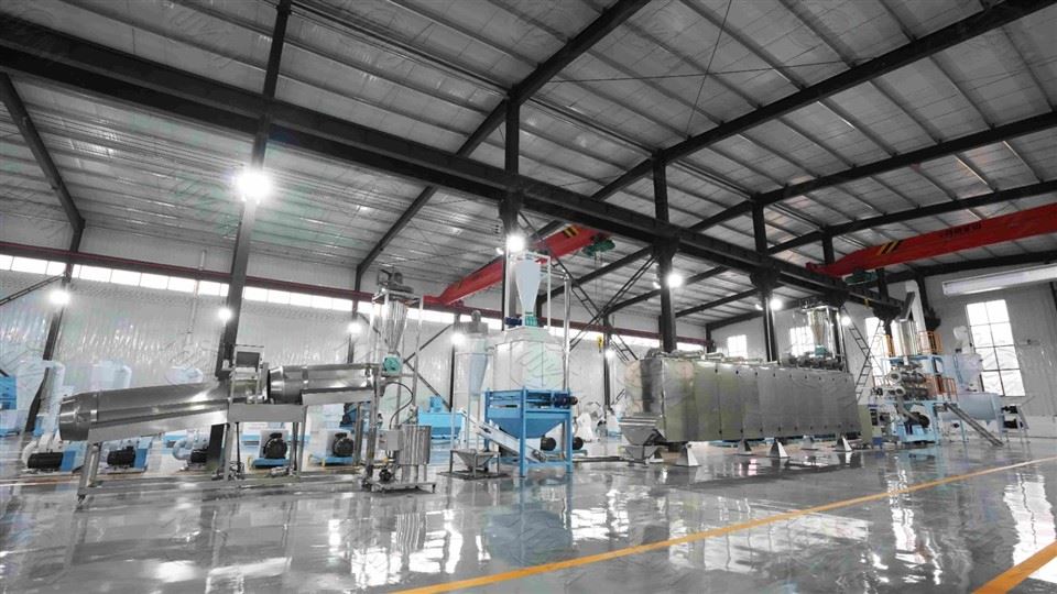 3-4 T/H Aquafeed Production Line factory