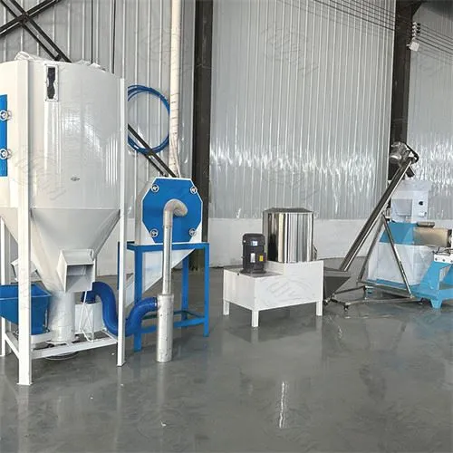 Líne táirgthe beatha uathoibríoch millíní dobharshaothraithe