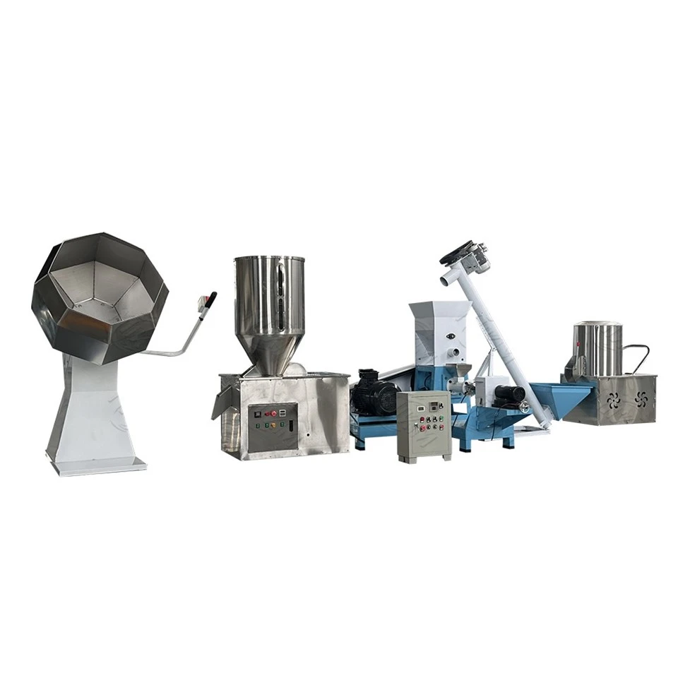 floating fish food making production line