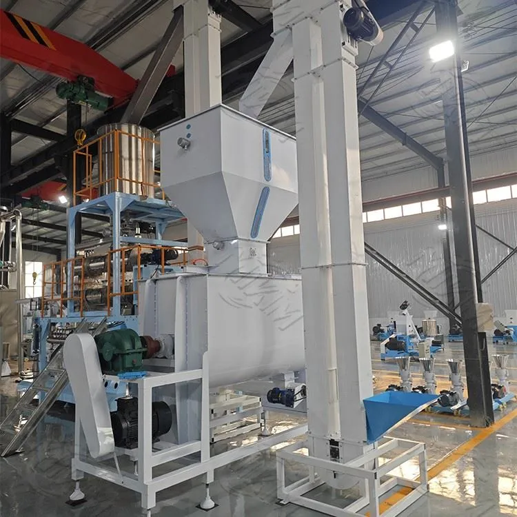 Automatic Production Line For Expanded Pellet Feed