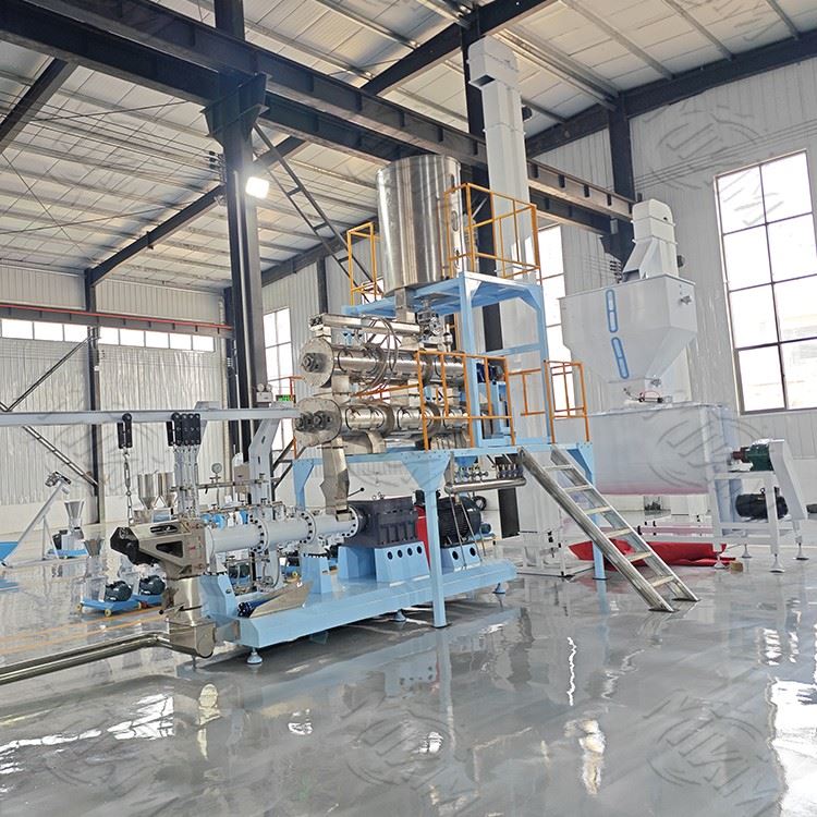 Farmed Fish Feed Pellet Production Line