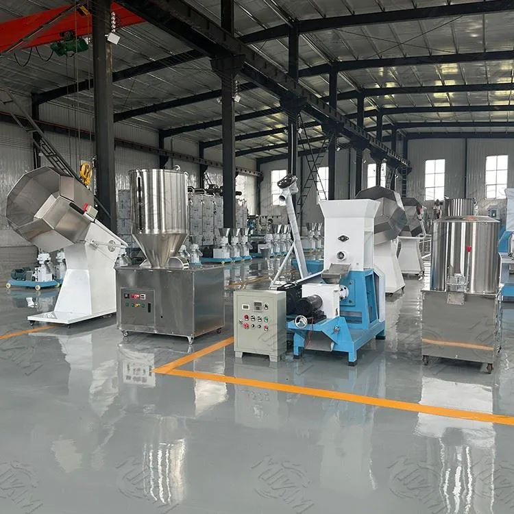 fish food processing line