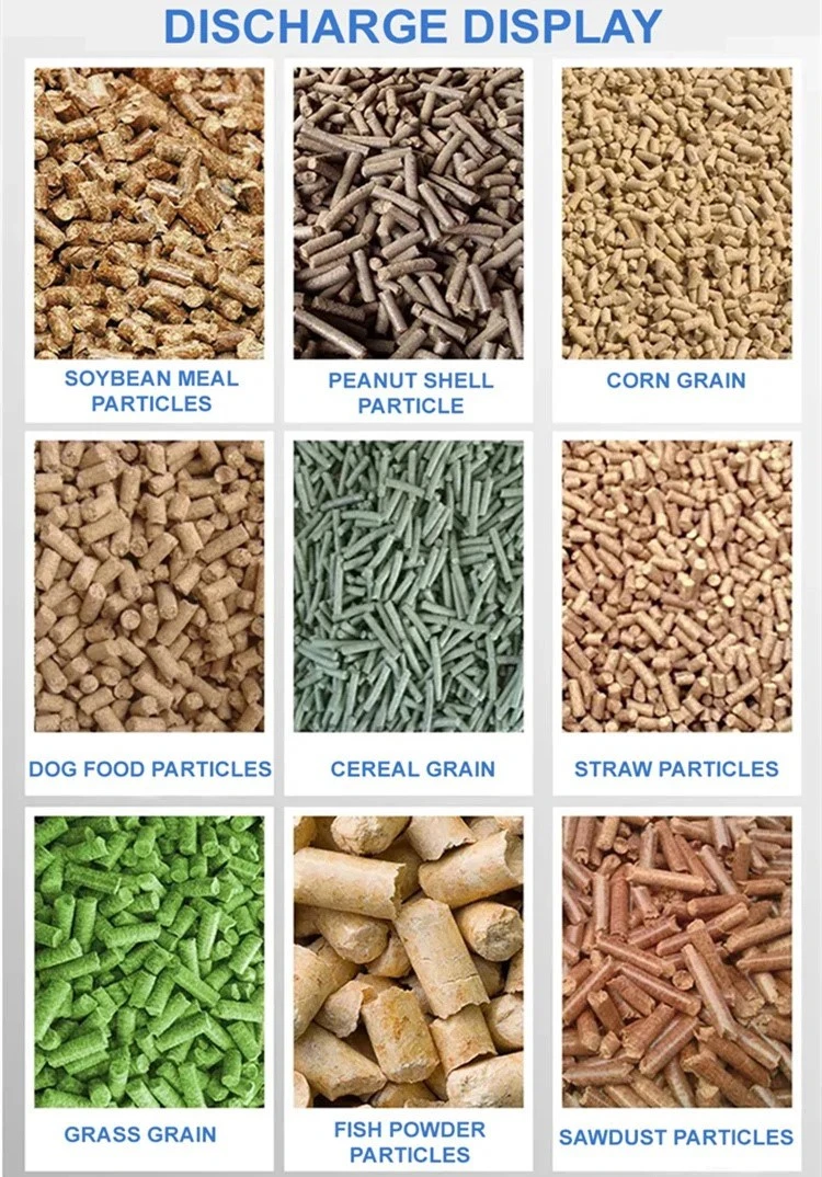Fish food pellet making production line Fish food pellet making production line