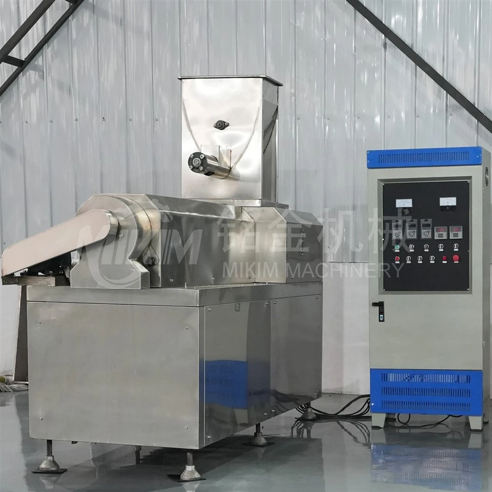Twin Screw Floating Fish Feed Pellet Extruder Machine best