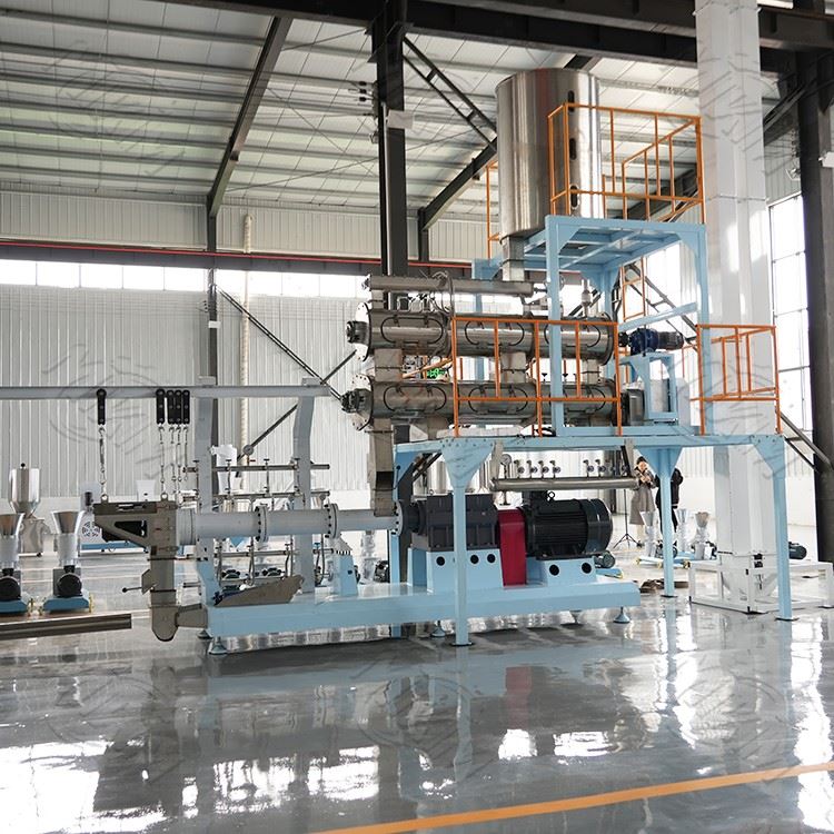 Twin Screw Wet Type Floating Fish Feed Extruder Machine- Premium Aquafeed Extruder For High-Value Species Twin Screw Wet Type Floating Fish Feed Extruder Machine- Premium Aquafeed Extruder For High-Value Species